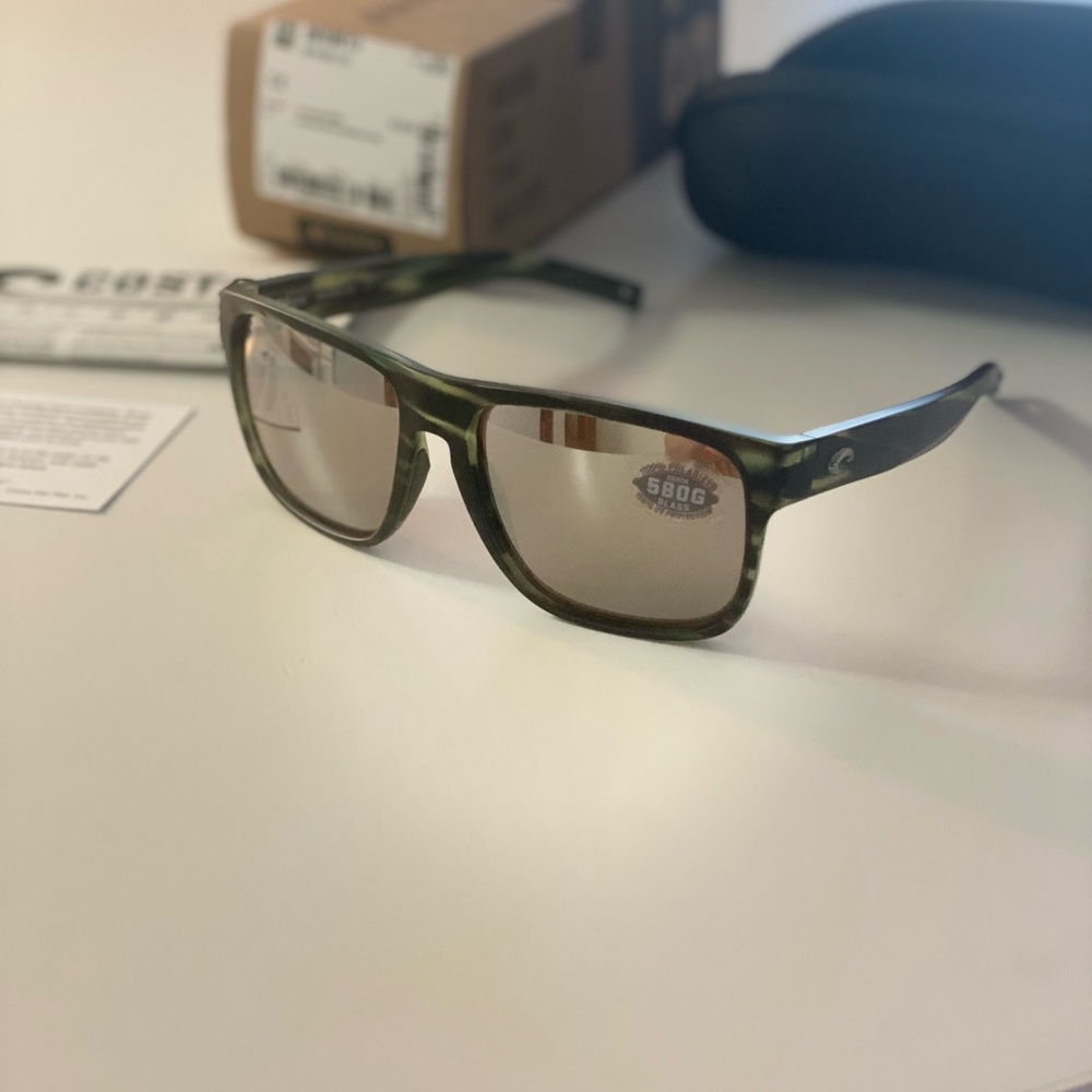 Costa Del Mar Spearo XL 580G Polarized Sunglasses Matte Reef